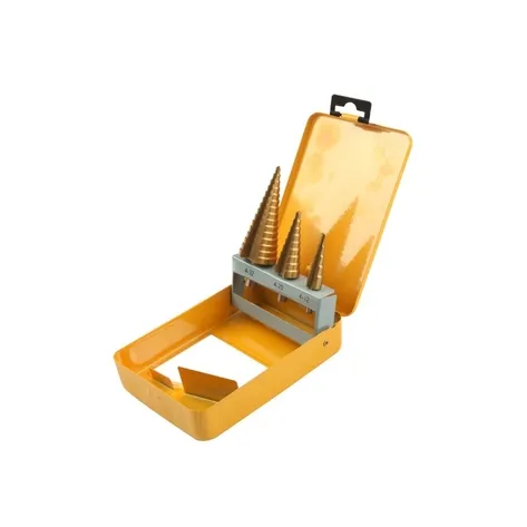 Набор ступенчатых сверел по металлу (12/20/32*2мм) Tolsen (3 предмета)